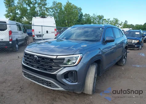 2024 Volkswagen Atlas Cross Sport 2.0T Se W/Technology from USA, damaged, VIN 1V2HE2CA7RC261172